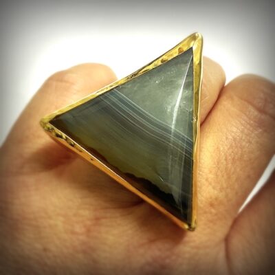 Anillo ágata
