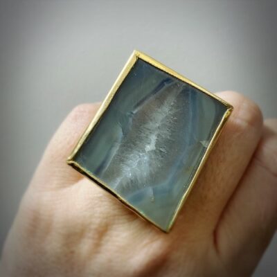 Anillo de ágata