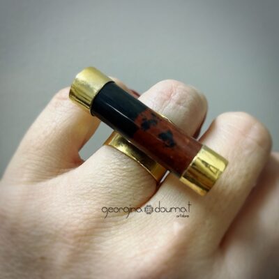 Anillo Jaspe Rojo