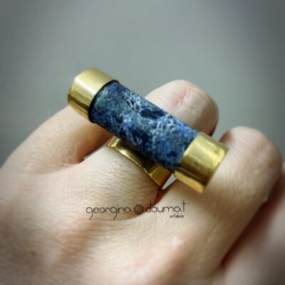 Anillo Lapizlázuli