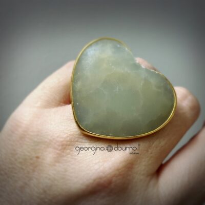 Anillo ágata mate