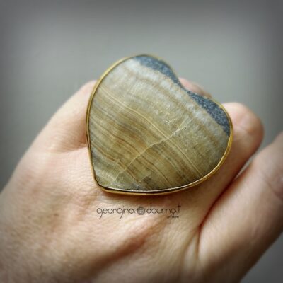 Anillo Jaspe Madera