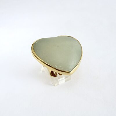 Anillo cuarzo blanco