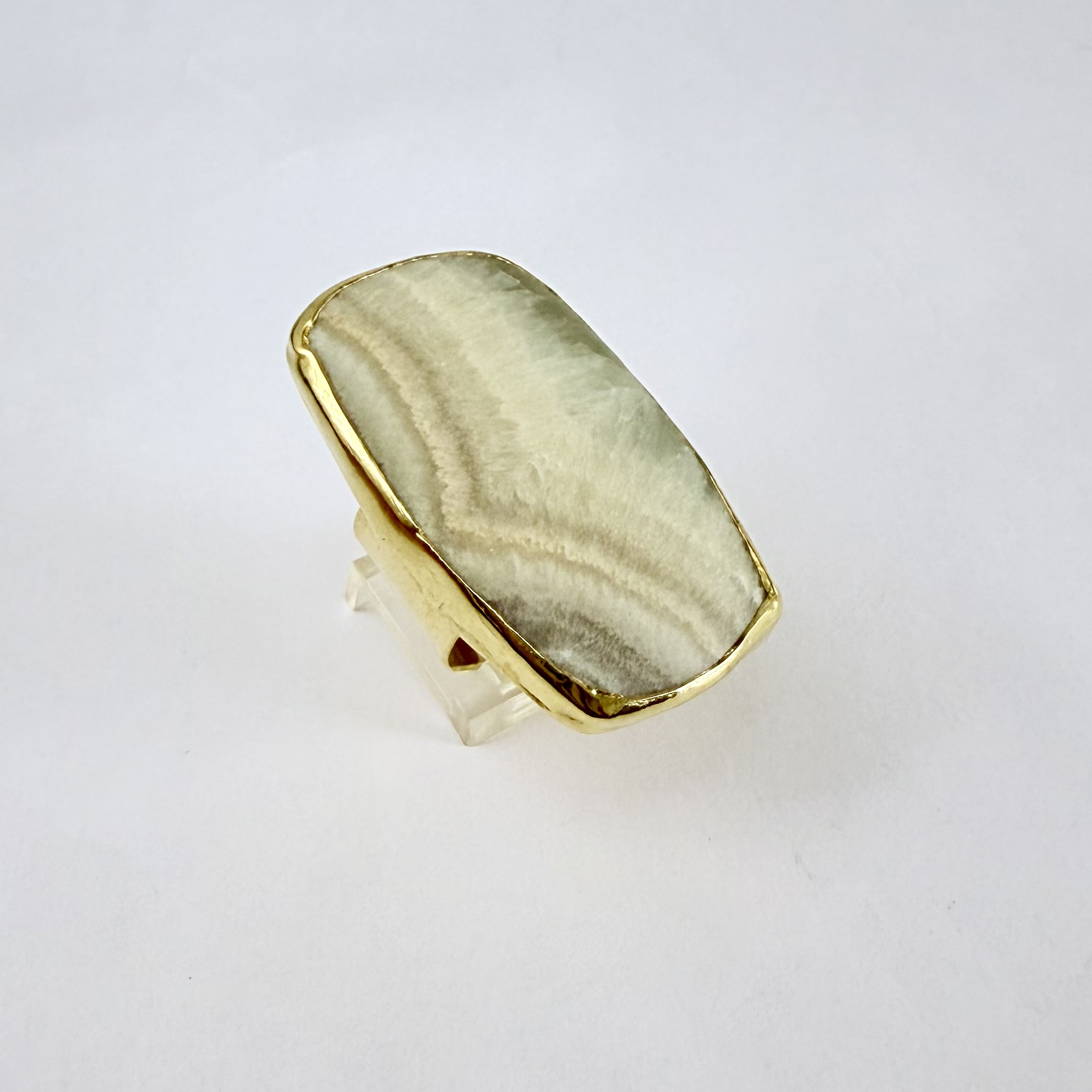 Anillo jaspe madera