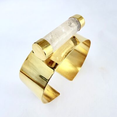 Brazalete cuarzo blanco