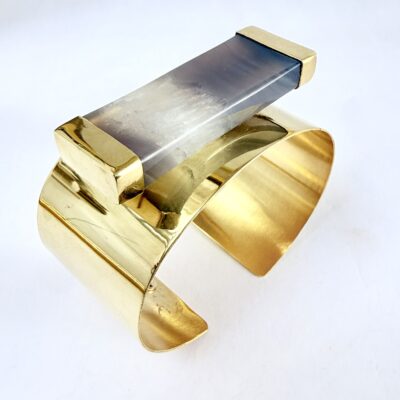 Brazalete Ágata rectangular horizontal