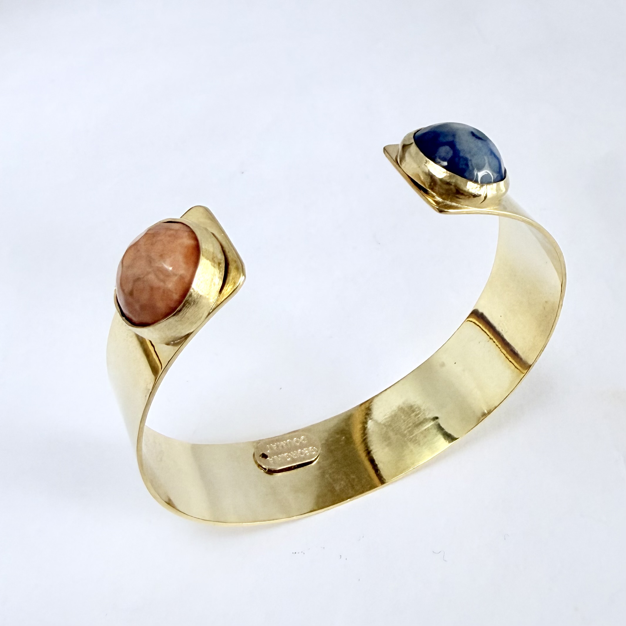 Brazalete Ágata doble