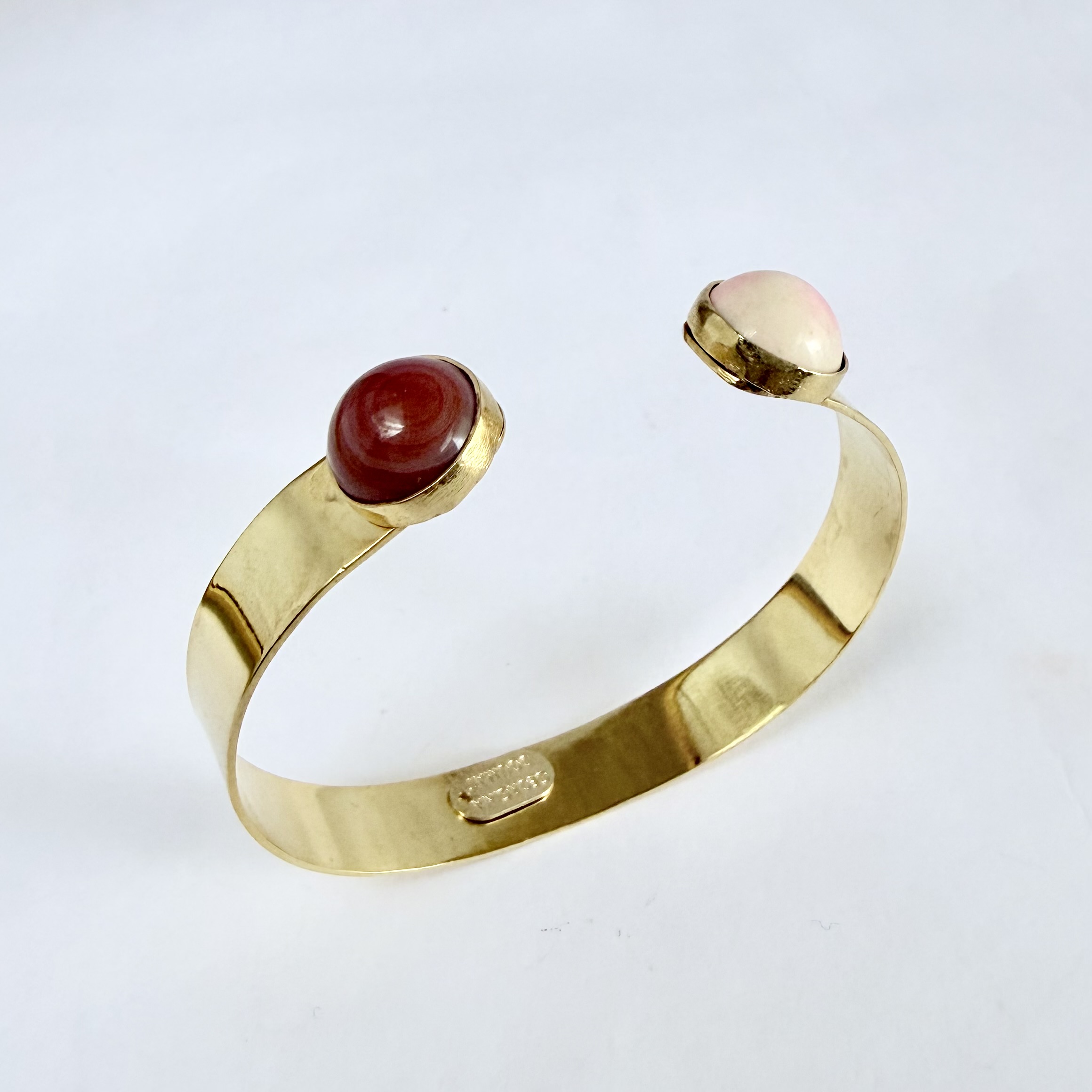 Brazalete Ágata doble