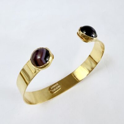 Brazalete Ágata doble