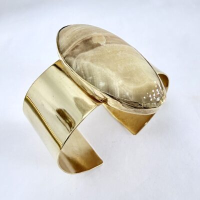 Brazalete Jaspe Madera
