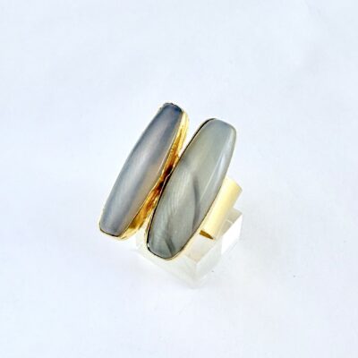 Anillo Ágata doble
