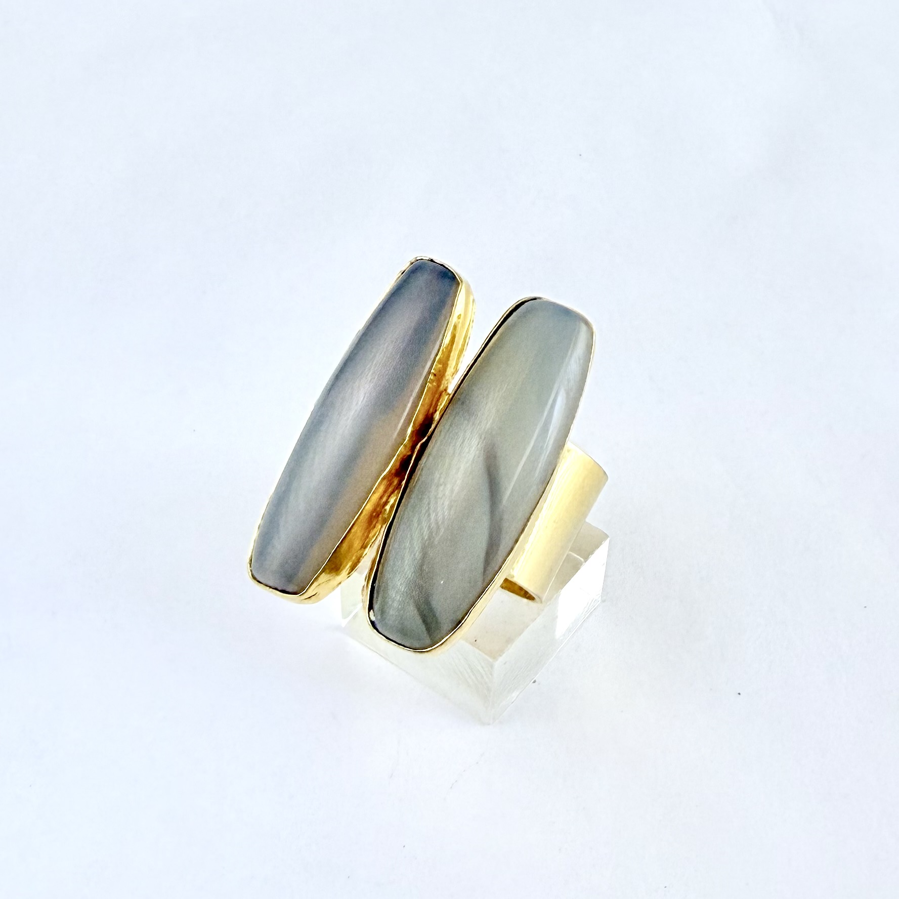 Anillo Ágata doble