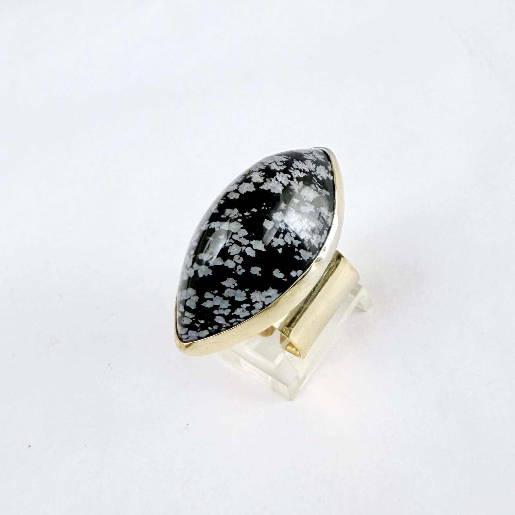 Anillo Oxidiana Moteada