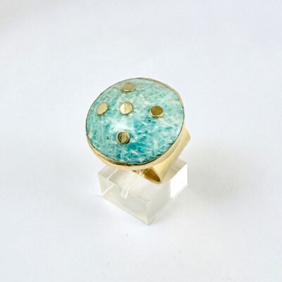 Anillo Amazonita